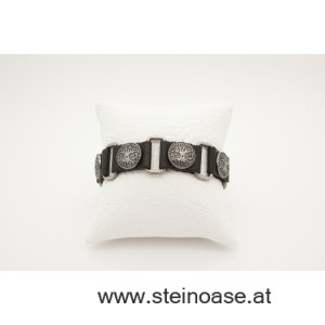 Lederarmband 'Lebensbaum'